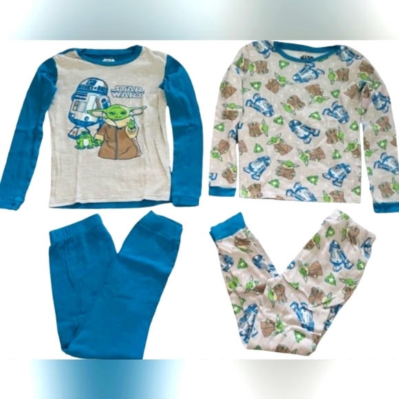 Star Wars Other - 2 boys long sleeve pajama sets Star Wars size Large